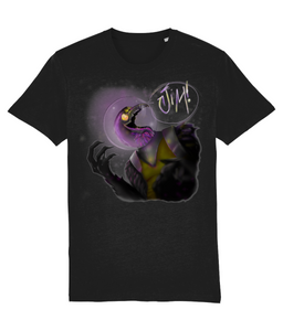 Retro T-Shirt - Earthworm Jim Psy-Crow (Eco/Vegan 100% Organic Cotton)