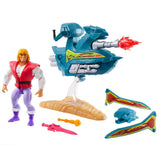 Masters of the Universe (MOTU) Origins Action Figure - Prince Adam w/ Sky Sled